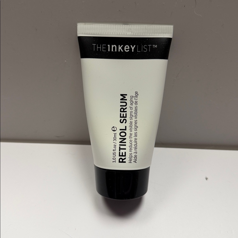 The Inkey List Retinol Serum - White & Black Packaging